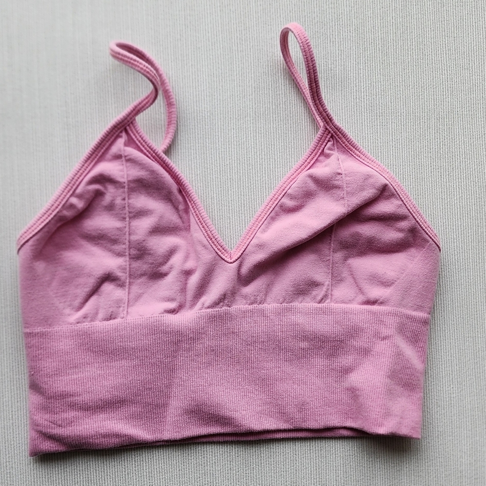 Alo Delight Bra Pink